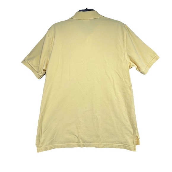 Brooks Brothers 346 Mens Polo Shirt Medium Yellow Original Fit 100% Cotton - Picture 6 of 6